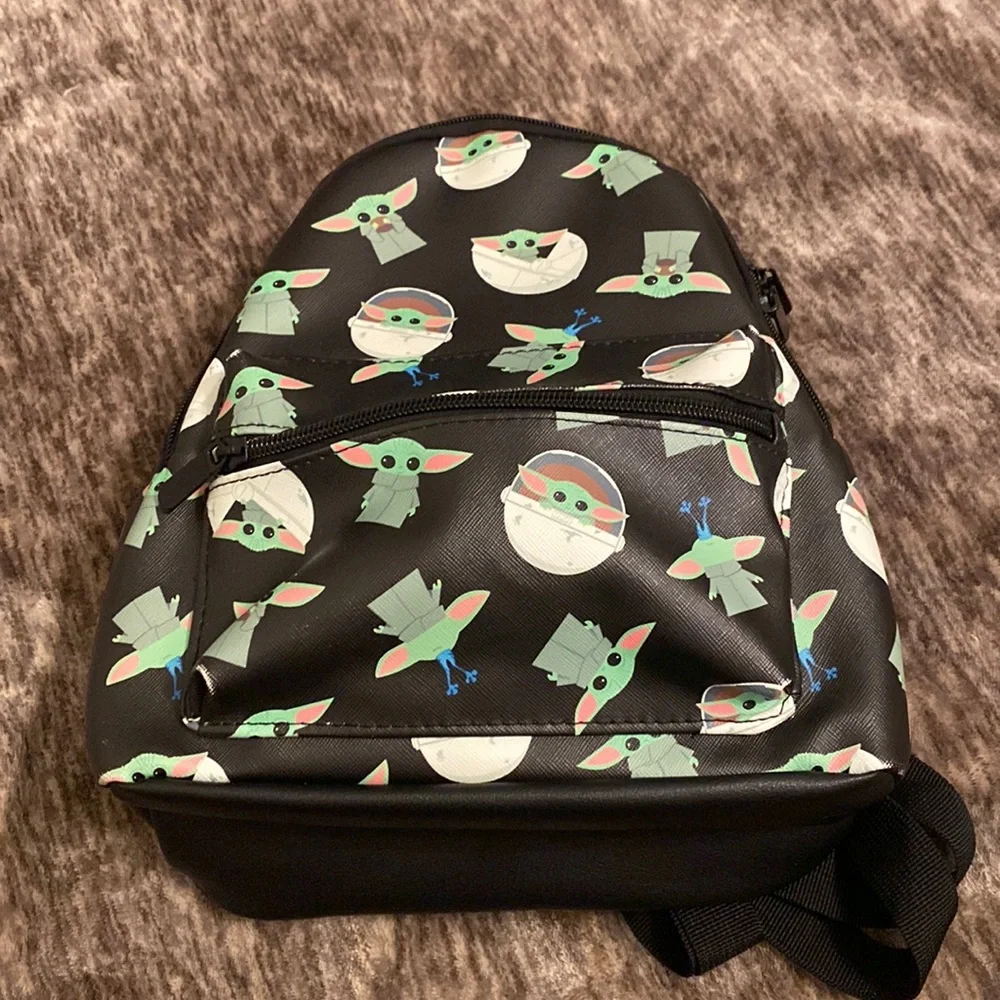Star Wars The Mandalorian Grogu Baby Yoda The Child Mini Backpack Bioworld